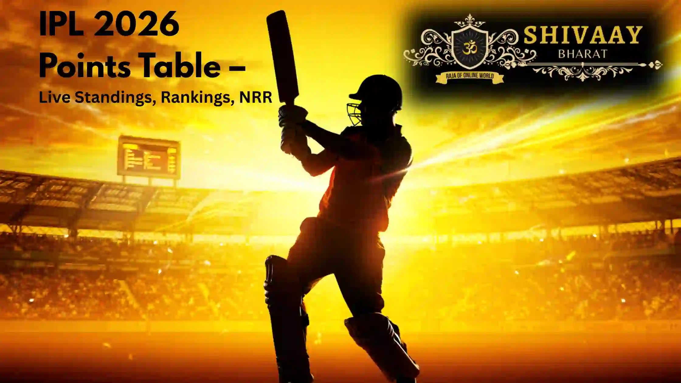 IPL 2026 Point Table