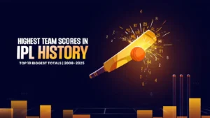 highest team score in IPL